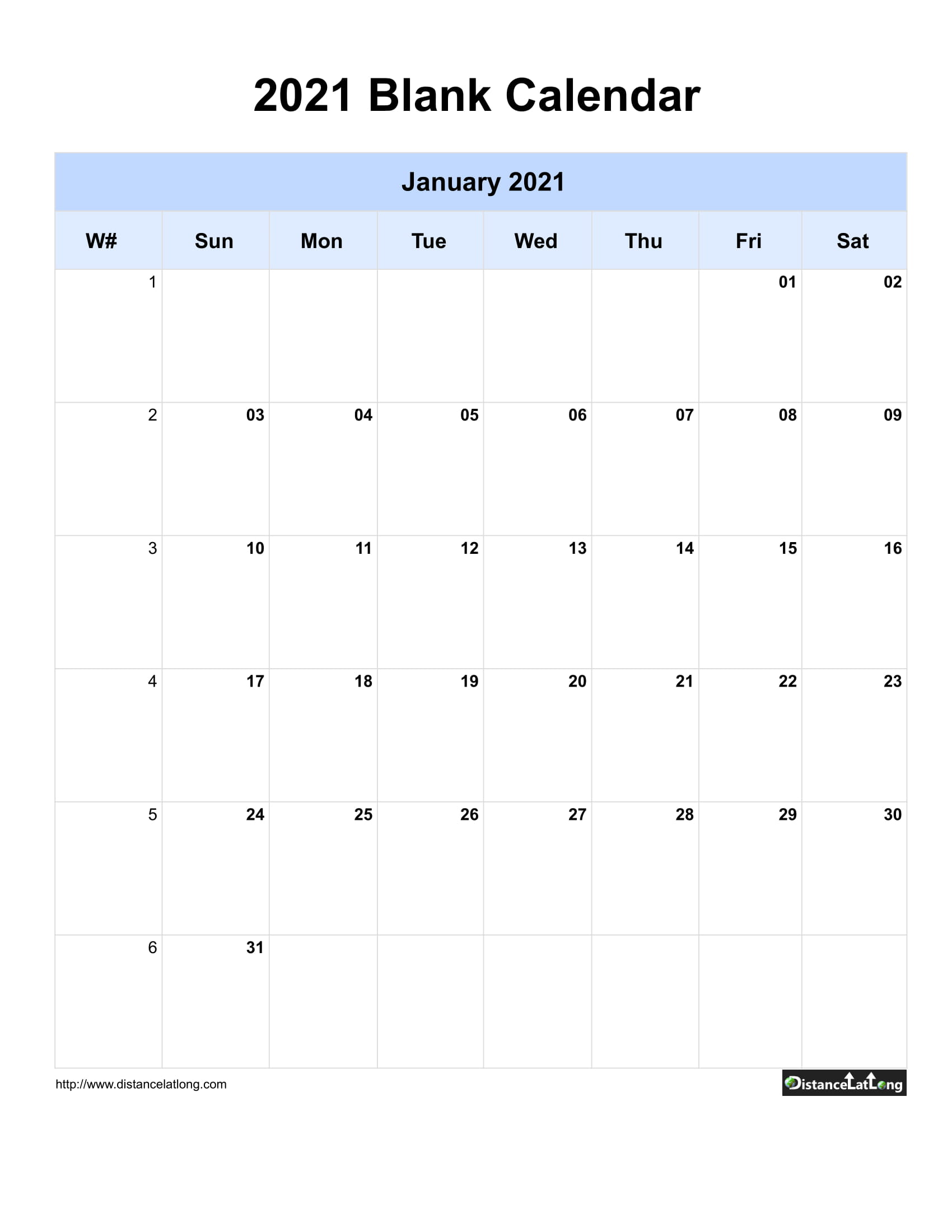 Download Printable Monthly Calendar No Download Pics