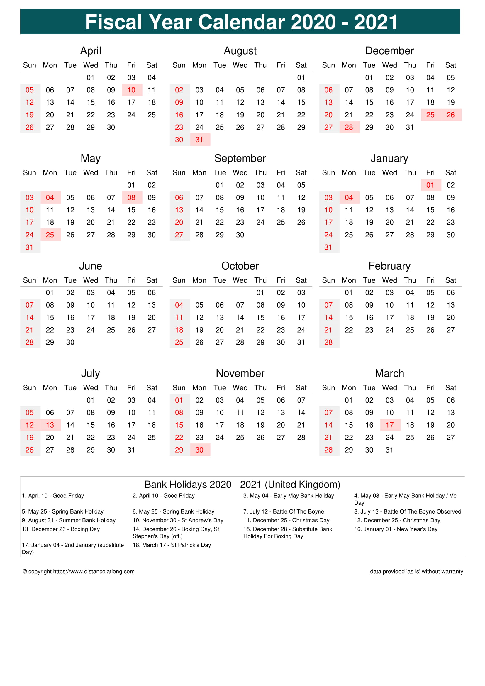 Featured image of post Printable 2021 Calendar For Uk : This uk calendar is fit to be used as holiday or leave planner.