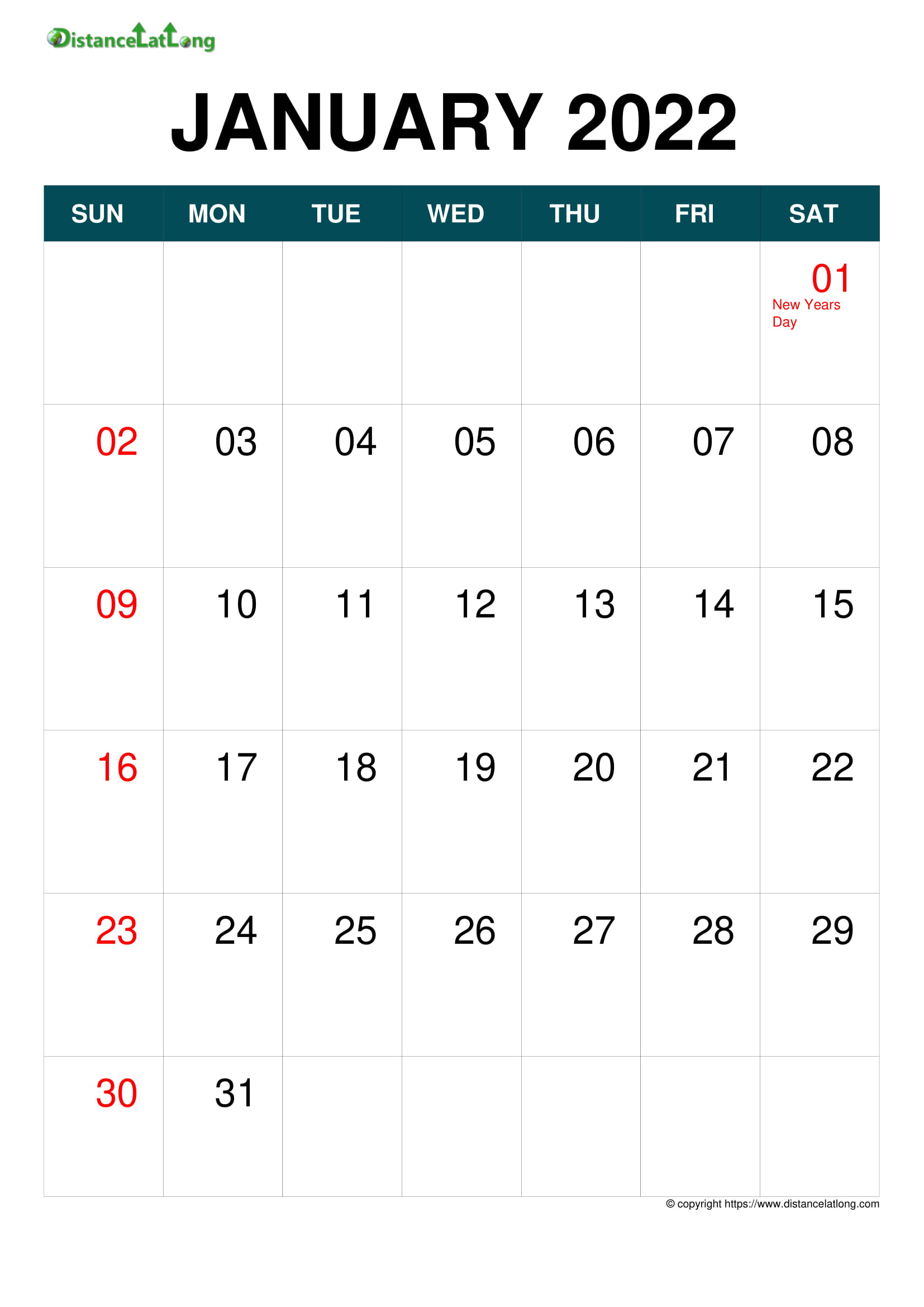 2022 Holiday Calendar Holidayportrait Orientation Free Printable Templates Free Download Distancelatlong Com