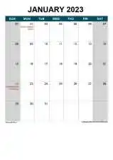 Yearly Calendar With Bhutan Holiday Sun Sat Portrait 2023